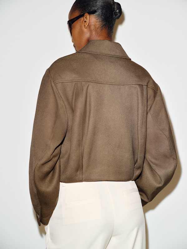 Bowie Jacket - Earl Grey