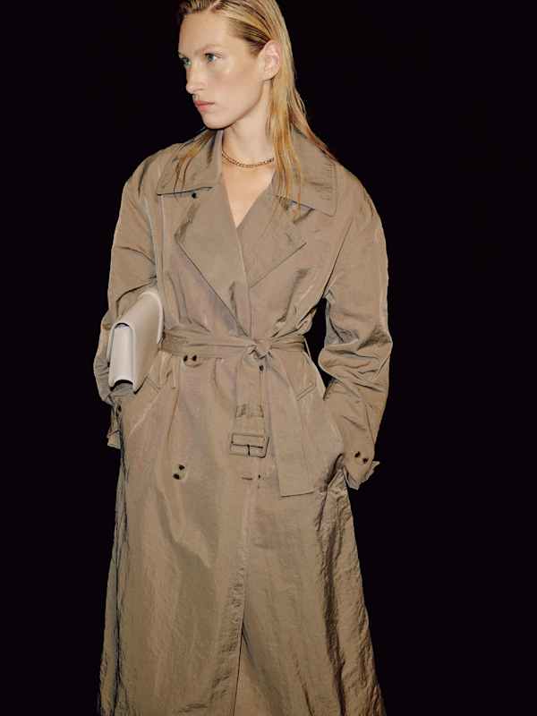 Nolan Trench - Taupe