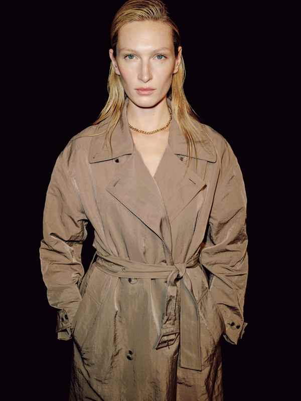 Nolan Trench - Taupe