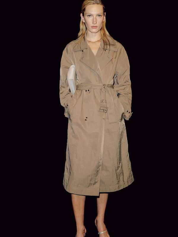 Nolan Trench - Taupe
