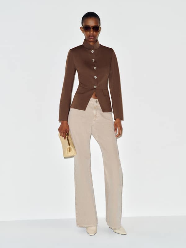 Caspia Jacket - Cafe