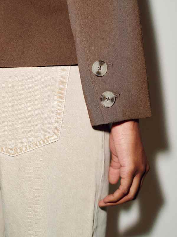 Caspia Jacket - Cafe