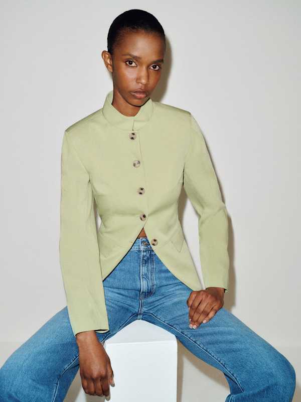 Caspia Jacket - Pistachio