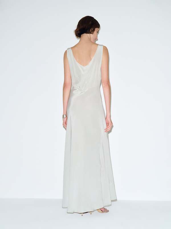 Robe vintage Noella - Bleu