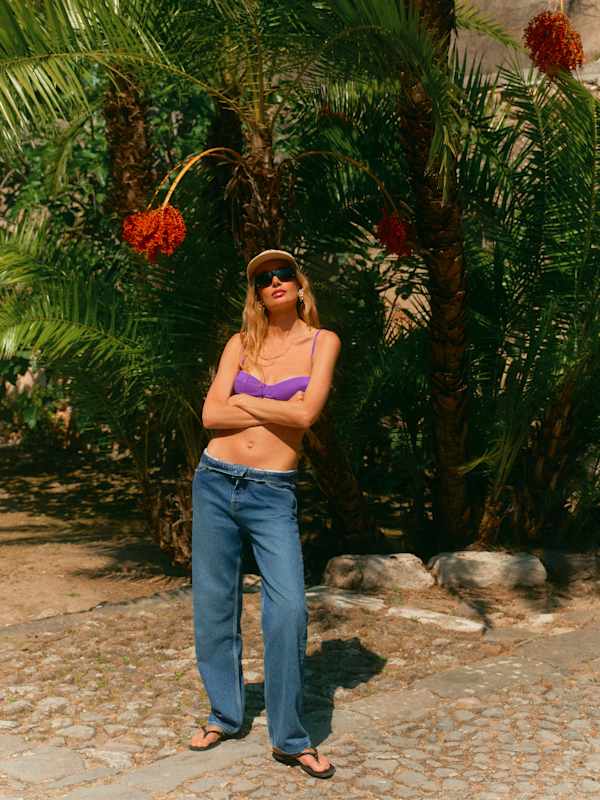 Euphoria Bikini Top - Purple