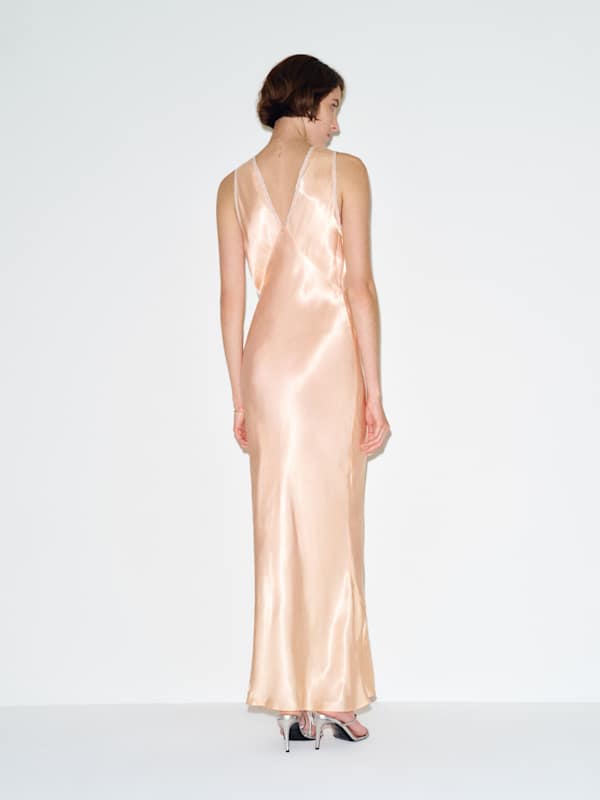 Robe-nuisette vintage Lola - Peach