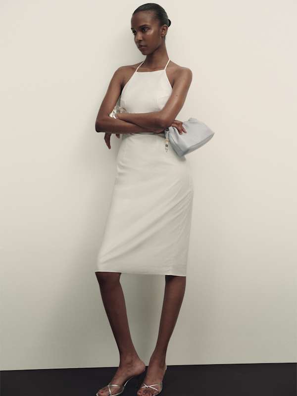 Amarena Dress - White