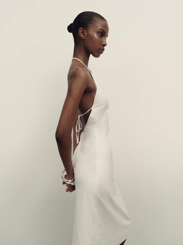 Amarena Dress - White