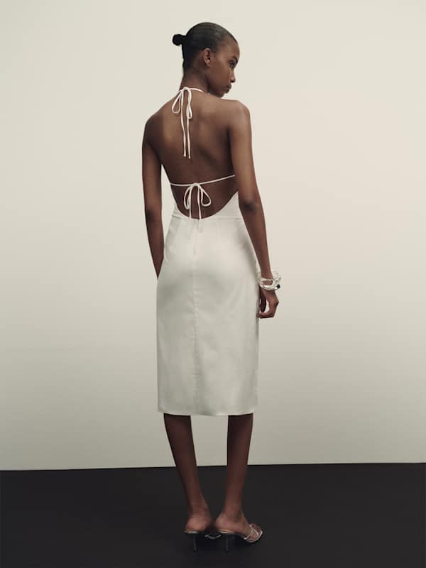 Amarena Dress - White