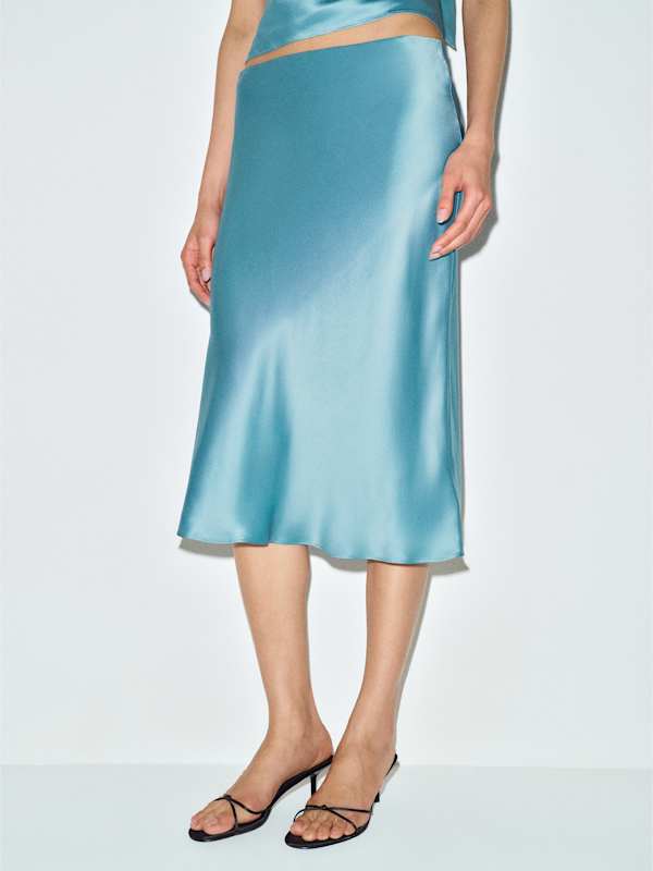 Pomelle Silk Two Piece - Siren
