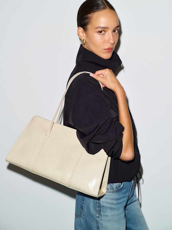 Elena Tote Bag - Almond Eel