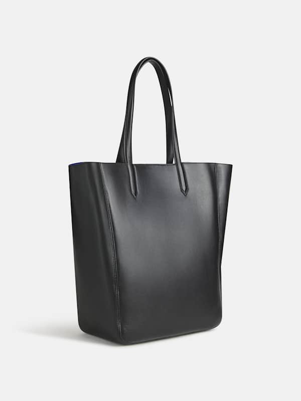 Paloma North South Tote - Black Leather