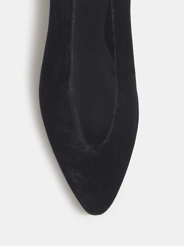 Chaussures plates Calista - Velours noir