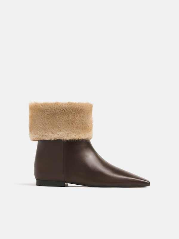 Remy Flat Ankle Boot by Reformation