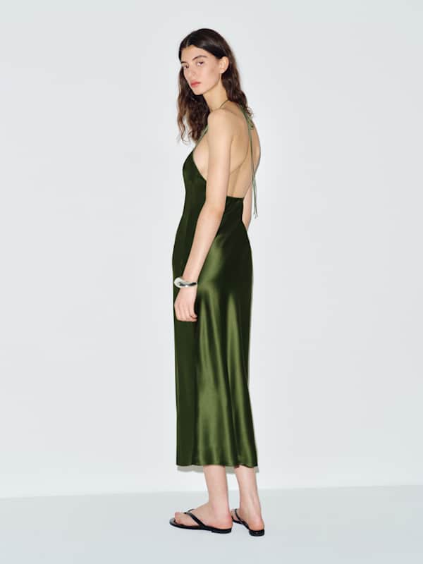 Petites Maripaz Silk Dress - Topiary