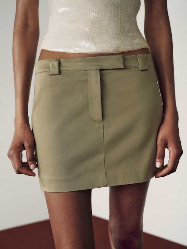Romee Skirt - Aloe Vera