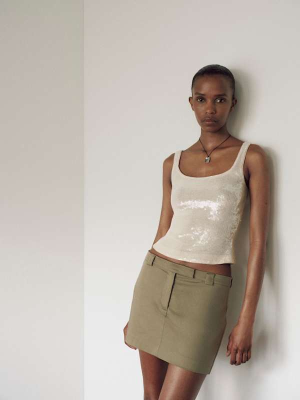 Romee Skirt - Aloe Vera