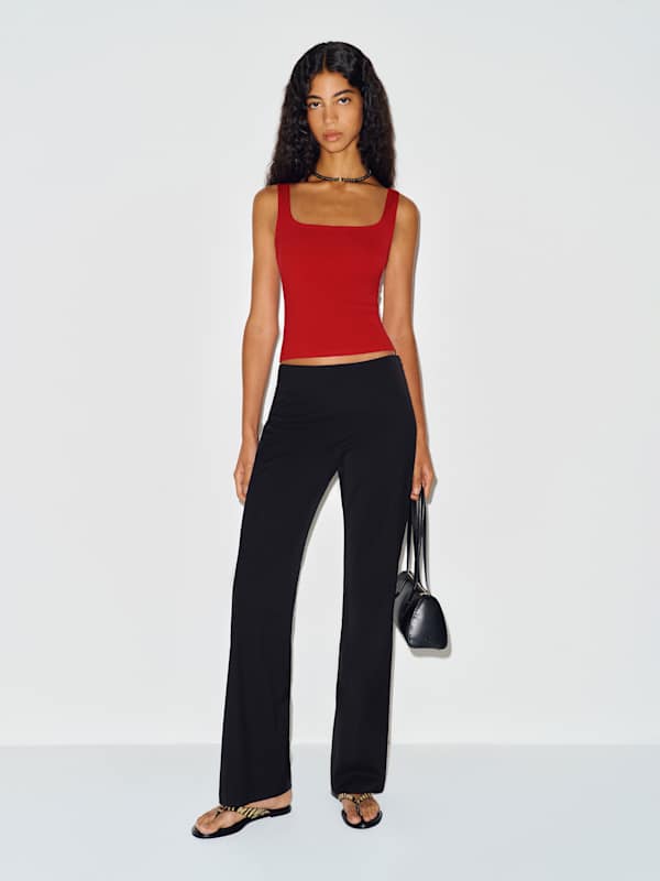 Carla Knit Top - Lipstick