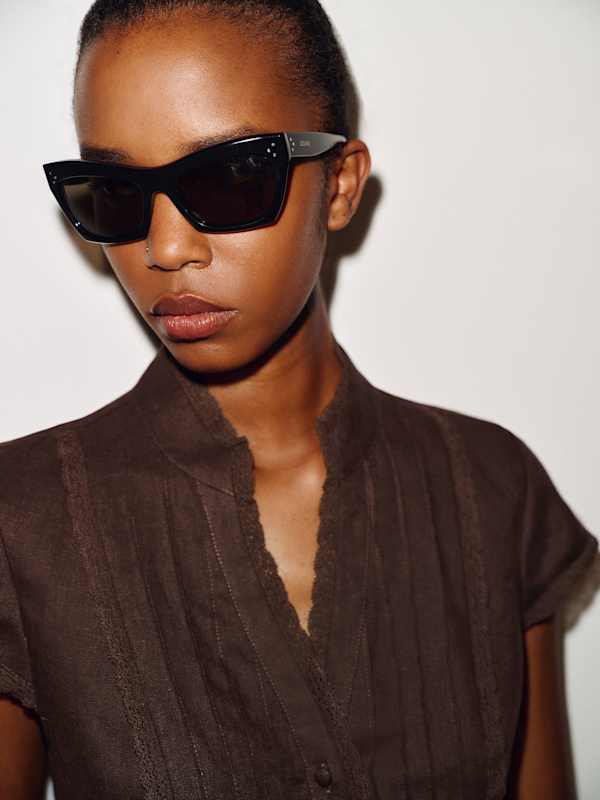 Esti Linen Top - Mole