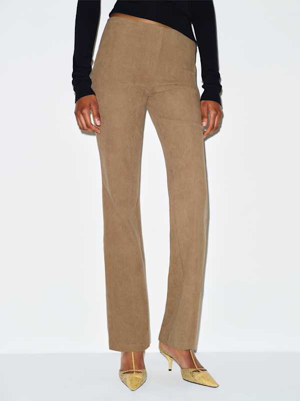 Hartley Low Rise Baby Bootcut Pant - Claystone