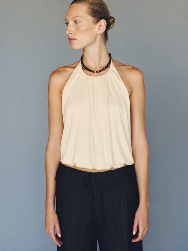 Alexis Knit Top - Ivory