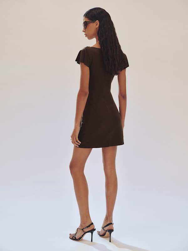 Jensen Knit Dress - Mole
