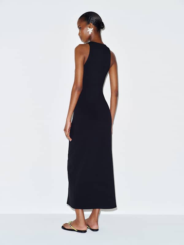 Teddi Knit Dress - Black