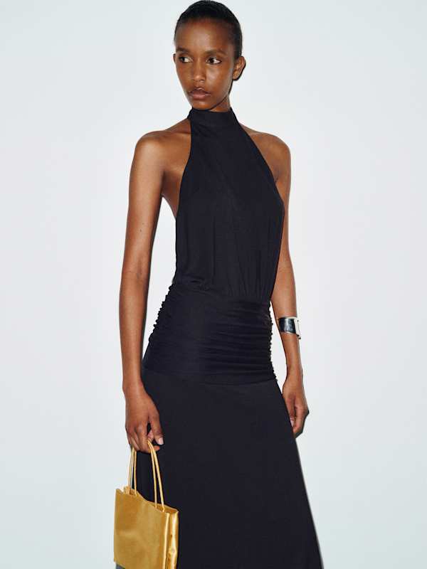Anya Knit Dress - Black