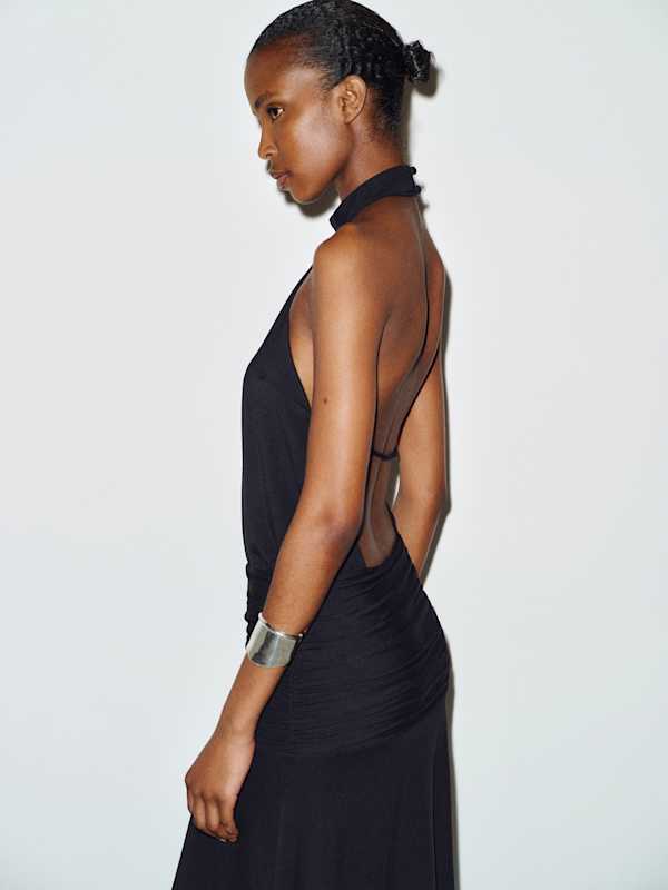 Anya Knit Dress - Black