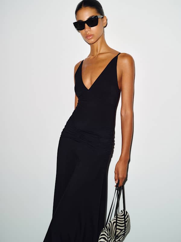 Gwen Knit Dress - Black
