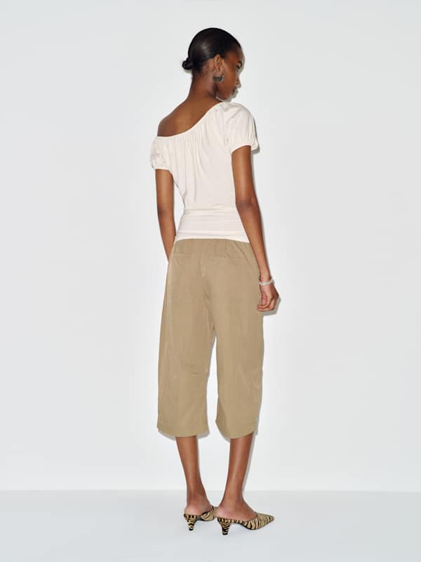 Sabrina Knit Top - Fior Di Latte
