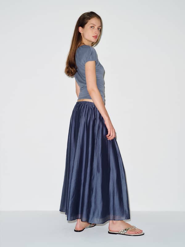 Sabrina Knit Top - Flint