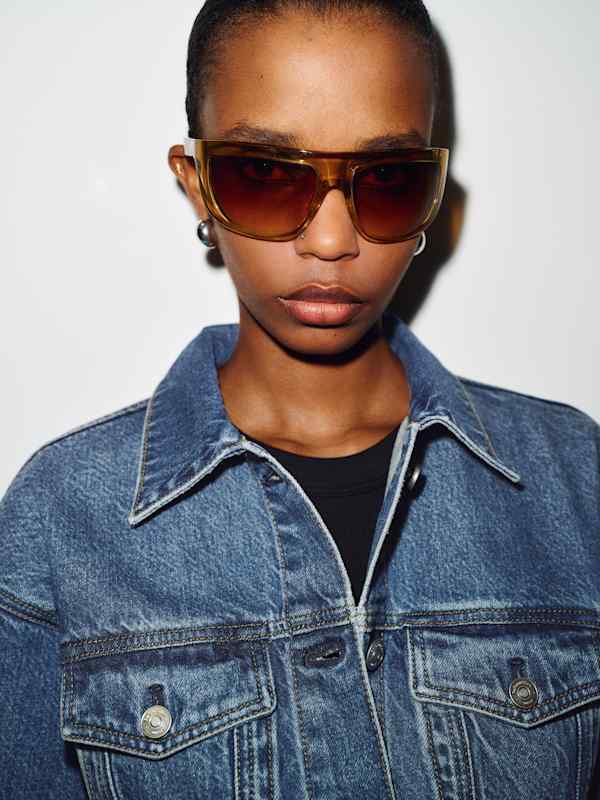 Taylor Belted Denim Jacket - Beckett