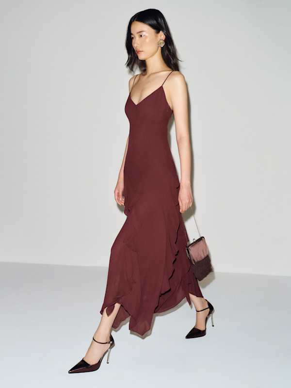 Allissa Dress - Boysenberry