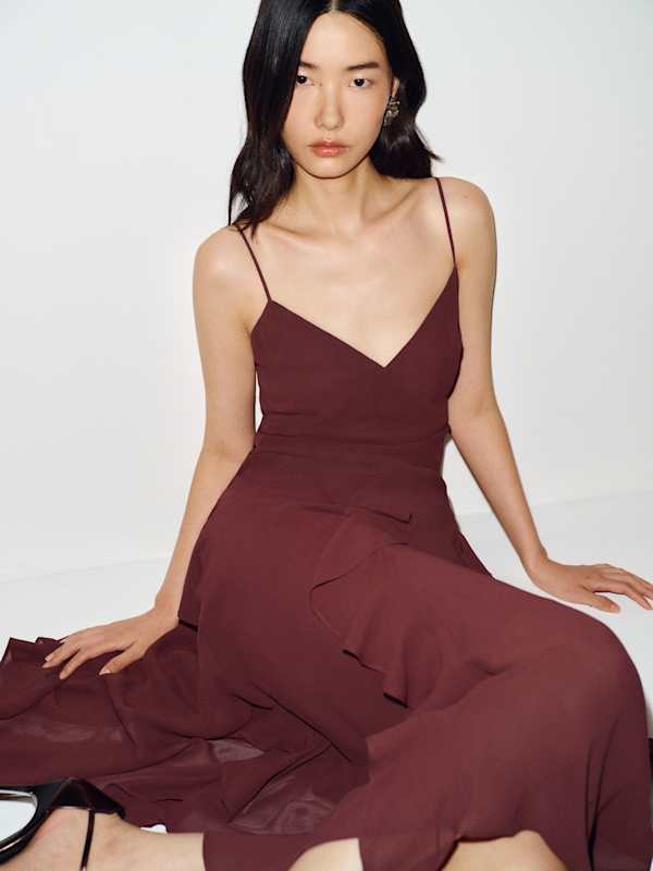 Allissa Dress - Boysenberry