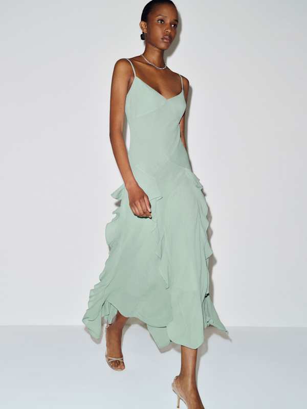 Allissa Dress - Celadon