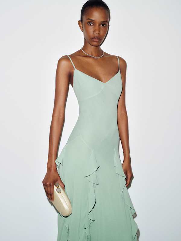 Allissa Dress - Celadon
