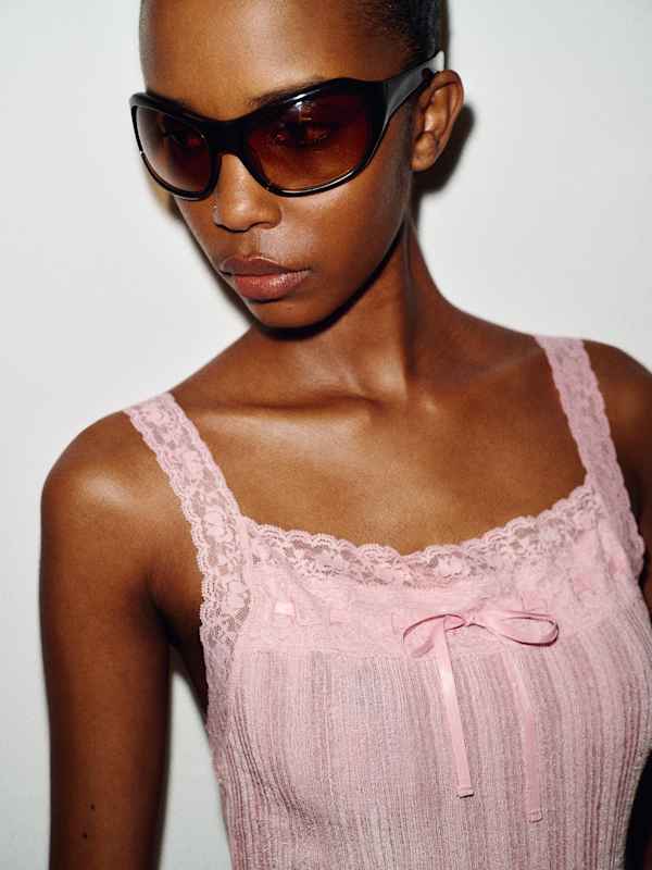 Arietta Knit Top - Pink Rose