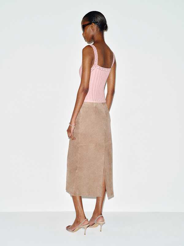 Arietta Knit Top - Pink Rose