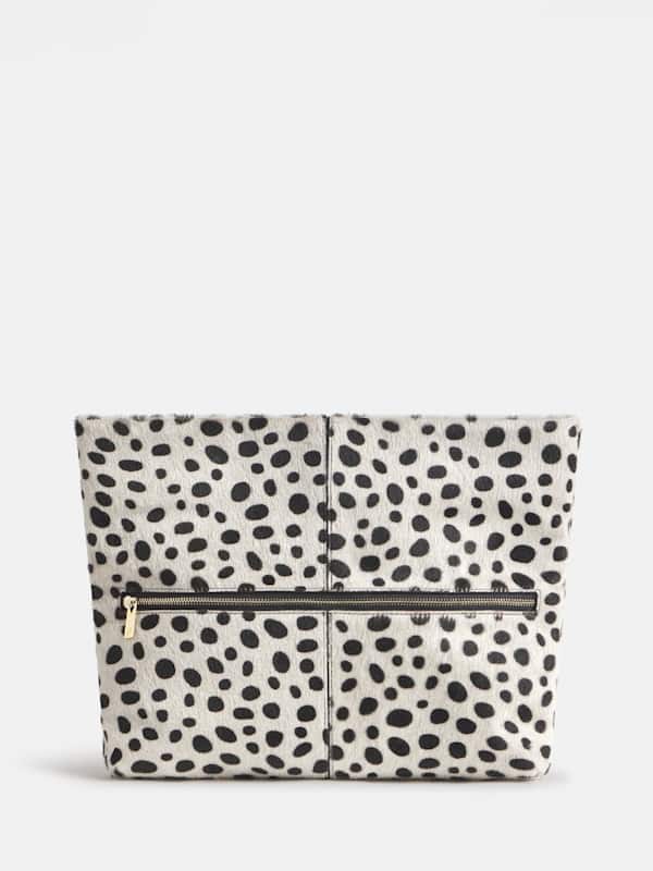 Inez Clutch - Dalmatian Haircalf
