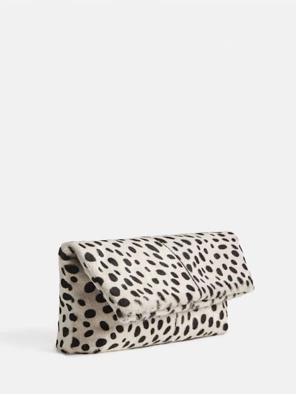 Inez Clutch - Dalmatian Haircalf