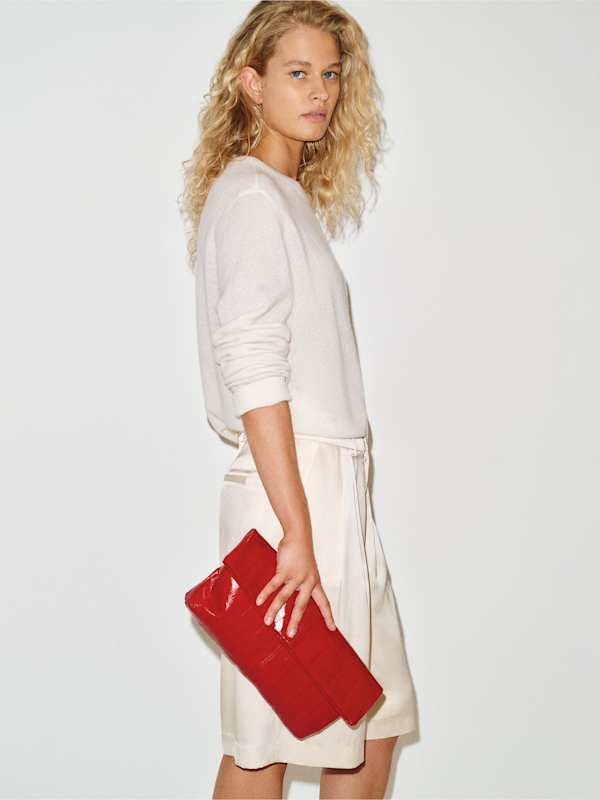 Inez Clutch - Ladybug Eel