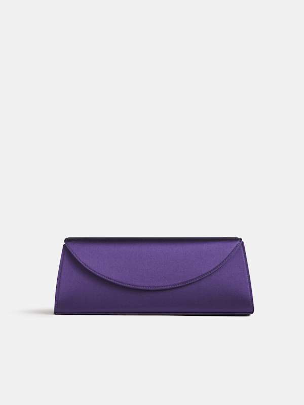 Elena Clutch - Regal Satin