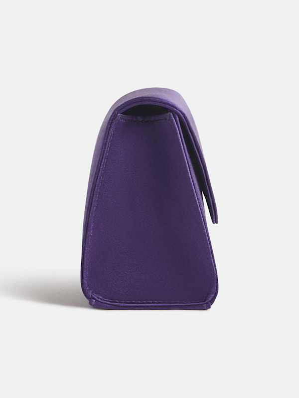 Elena Clutch - Regal Satin