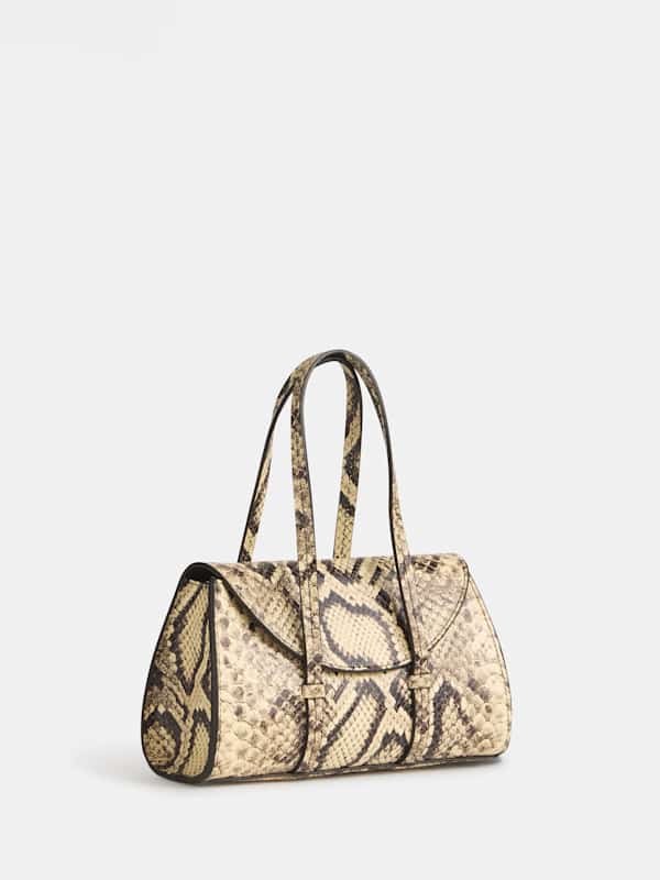 Elena Mini Bag - Warm Snake Leather