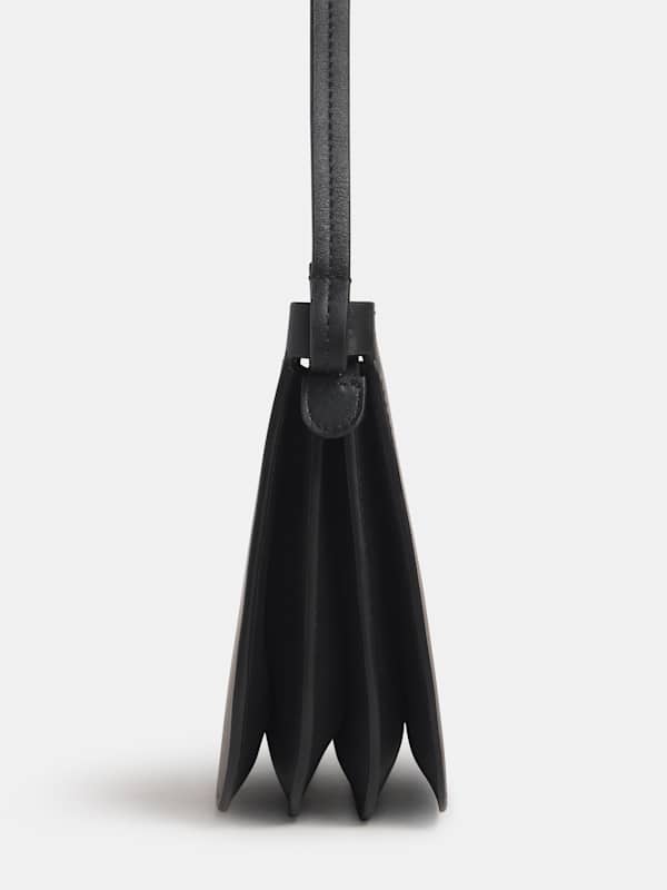 Sac &agrave; bandouli&egrave;re Rae - Cuir noir