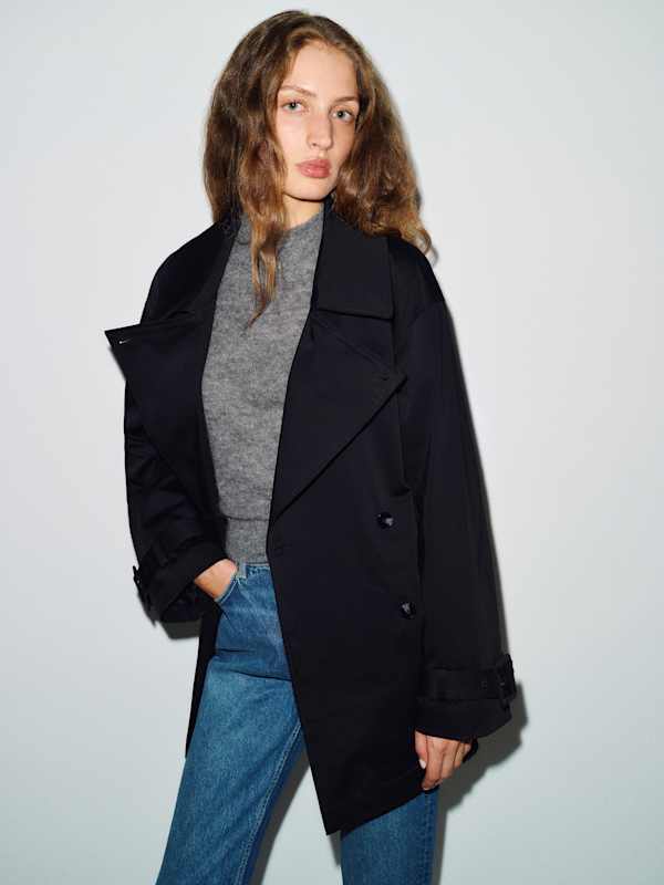 Spencer Trench Coat - Black