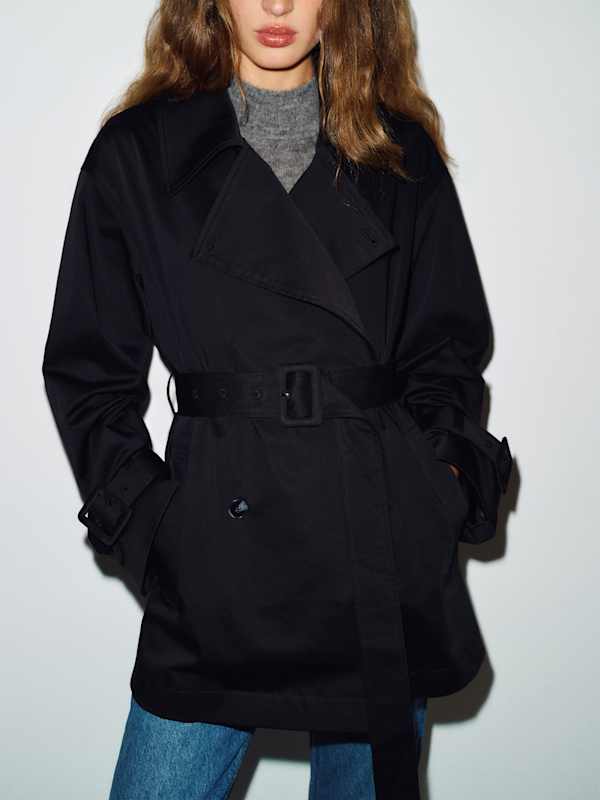 Spencer Trench Coat - Black