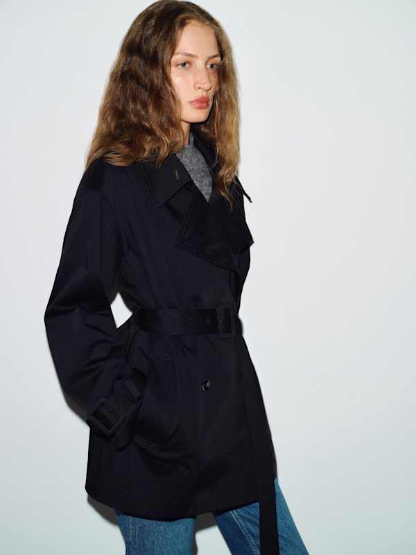 Spencer Trench Coat - Black