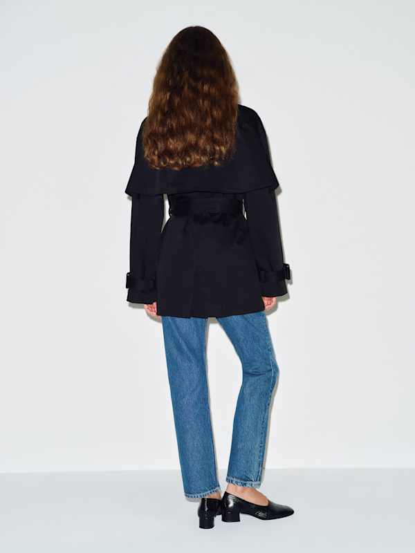Spencer Trench Coat - Black